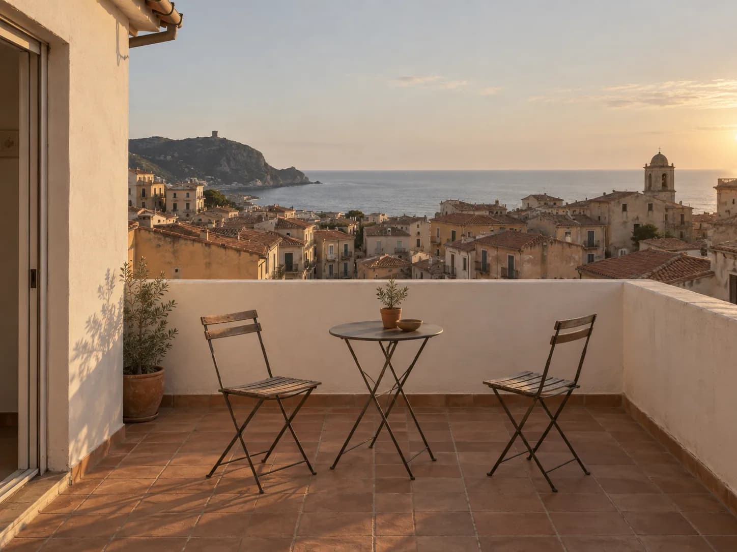 Cosy apartment with a large terrace