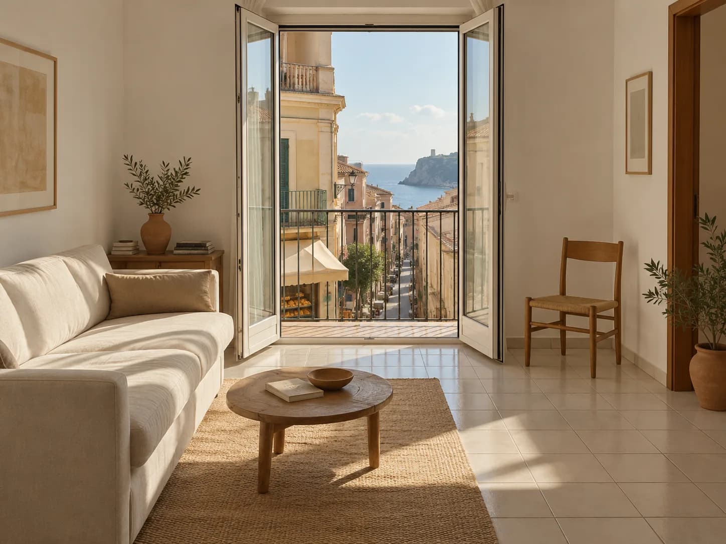 Two-bedroom apartment near the station