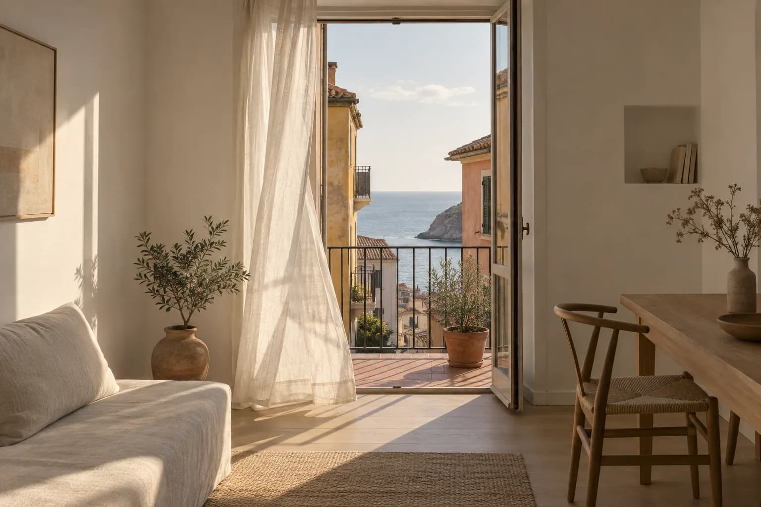 Renovated one-bedroom, one hundred metres from the beach