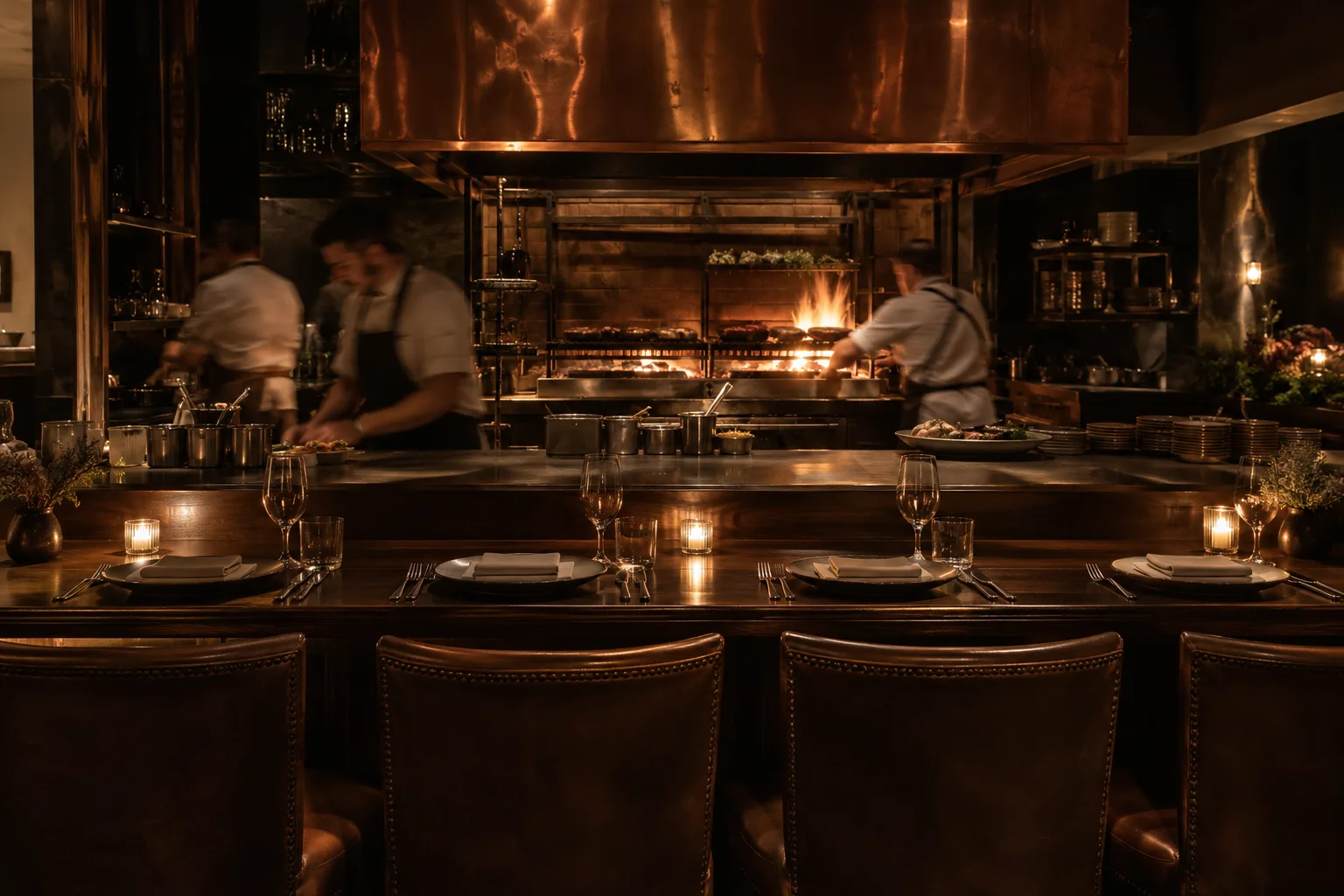 The counter