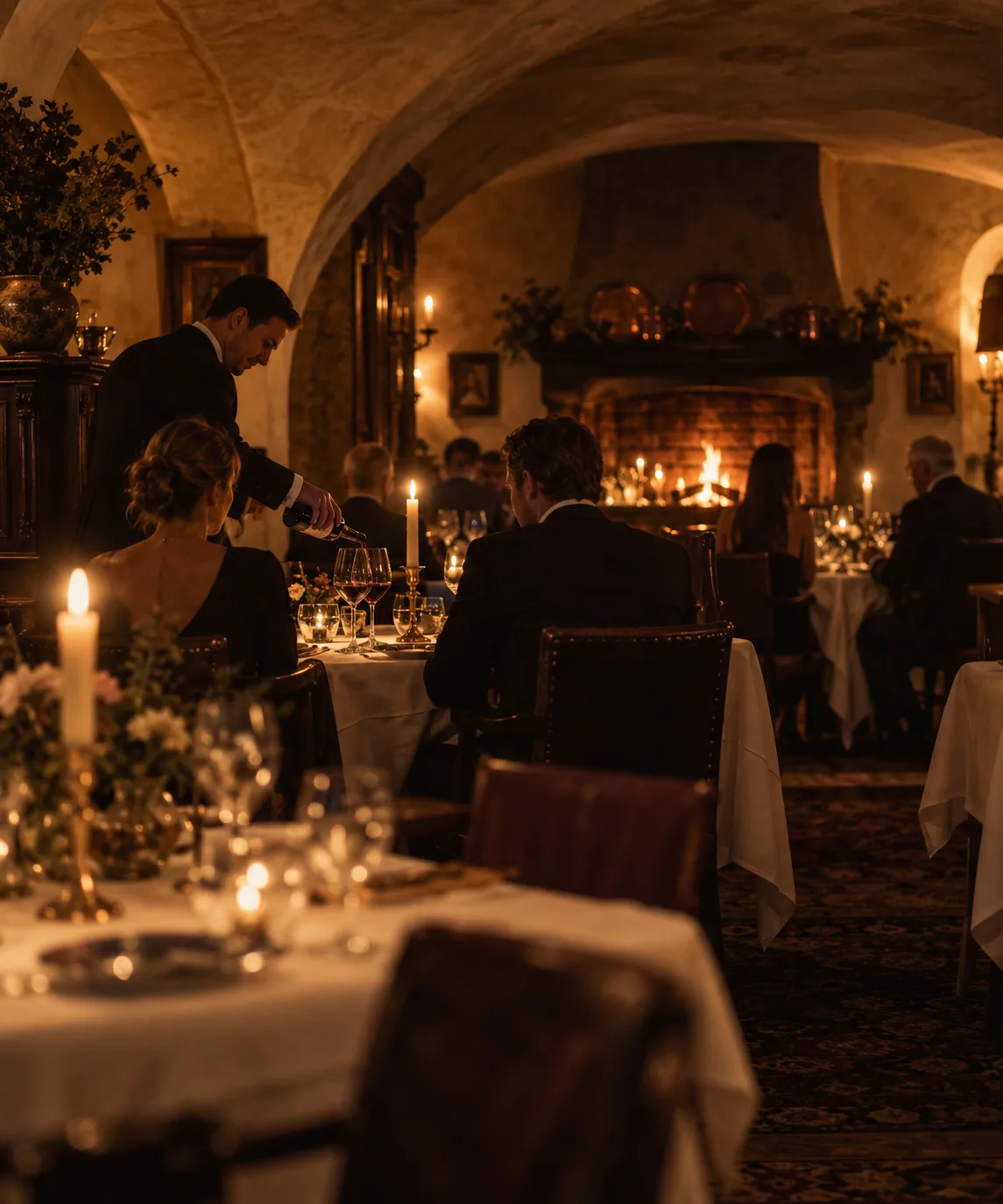 The room at eight