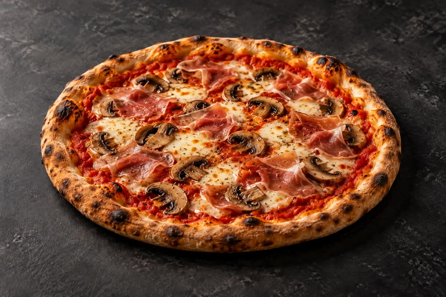 Prosciutto e Funghi